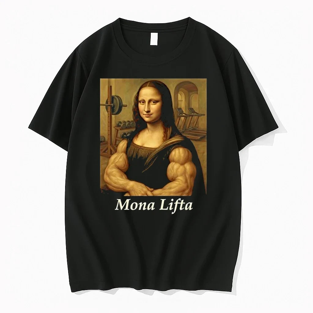 Mona Lifta Lisa Meme 0 Sweater - Adult & Kids T-Shirts, Sweatshirts & Hoodies apparel design preview 1