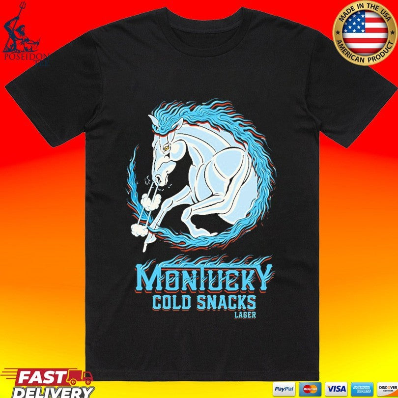 Montucky Cold Snacks Year Of The Horse - Adult & Kids T-Shirts, Sweatshirts & Hoodies apparel design preview 1
