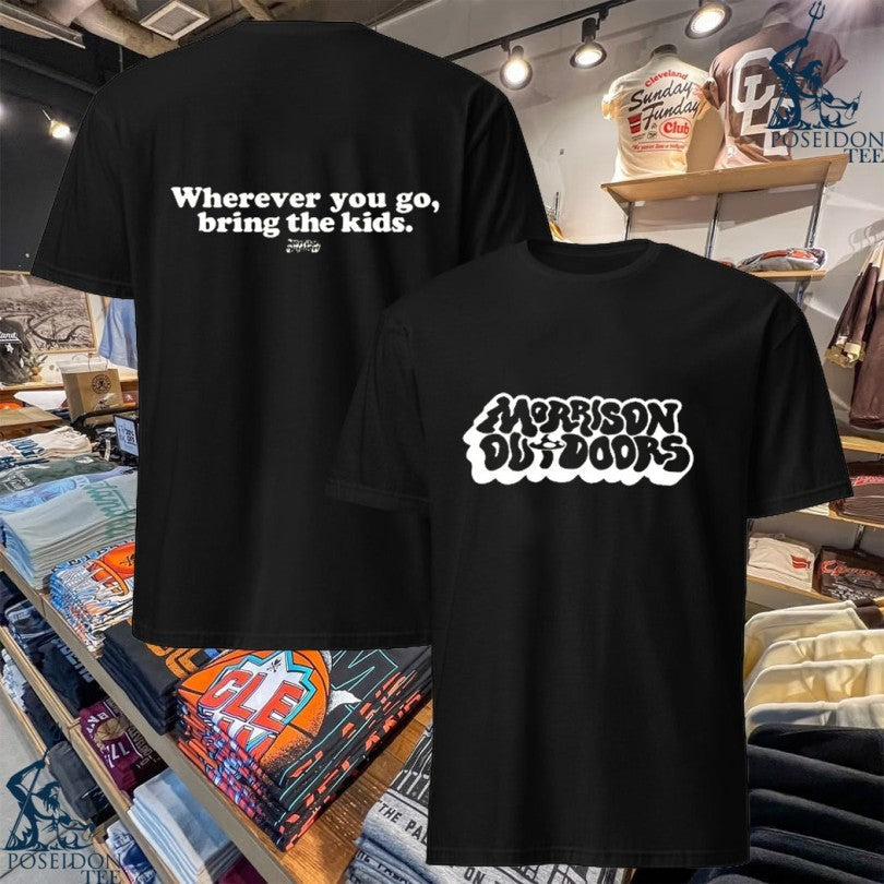 Morrison Outdoors Retro Mushroom Wherever You Go - Adult & Kids T-Shirts, Sweatshirts & Hoodies apparel design preview 1