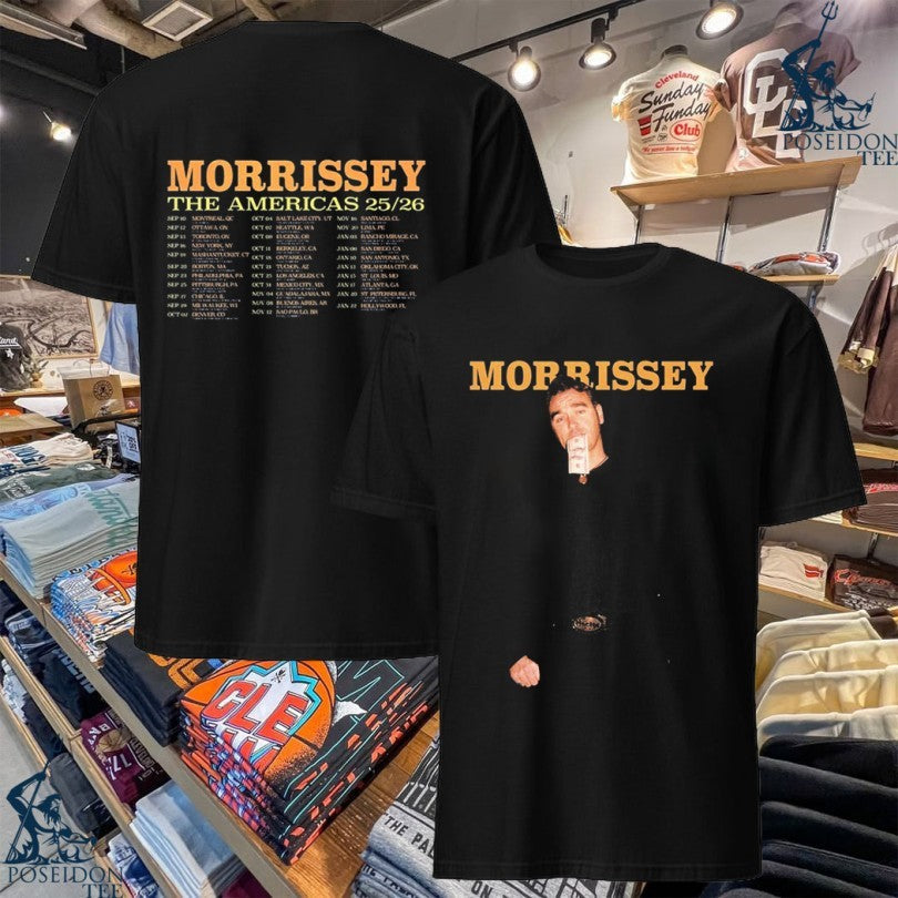 Morrissey The Americas Dollar Bill Tour - Adult & Kids T-Shirts, Sweatshirts & Hoodies apparel design preview 1