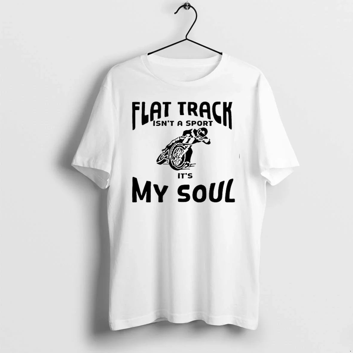 Motorcycle Off Road Flat Track Isnt A Sport Its My - Adult & Kids T-Shirts, Sweatshirts & Hoodies apparel design preview 1