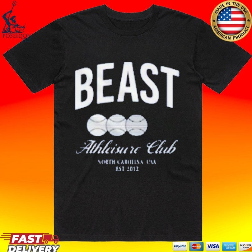 Mrbeast Beast Athleisure Club Tennis - Adult & Kids T-Shirts, Sweatshirts & Hoodies apparel design preview 1