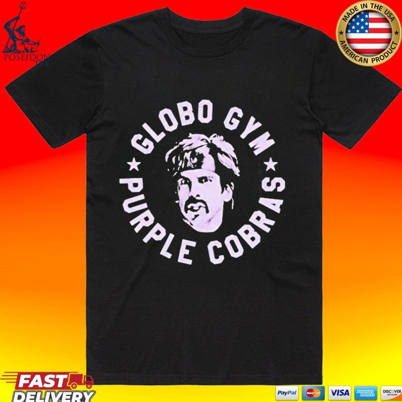 Mrbeast Globo Gym Purple Cobras - Adult & Kids T-Shirts, Sweatshirts & Hoodies apparel design preview 1