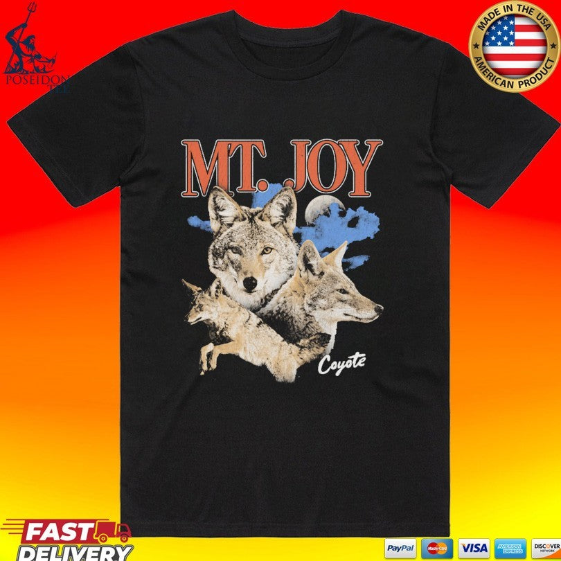 Mt. Joy Coyote Moon - Adult & Kids T-Shirts, Sweatshirts & Hoodies apparel design preview 1