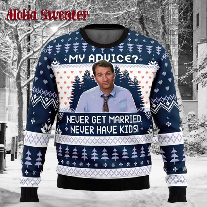 Seinfeld Christmas Happy Festivus Ugly Christmas Sweater - Holiday Gift product image 2