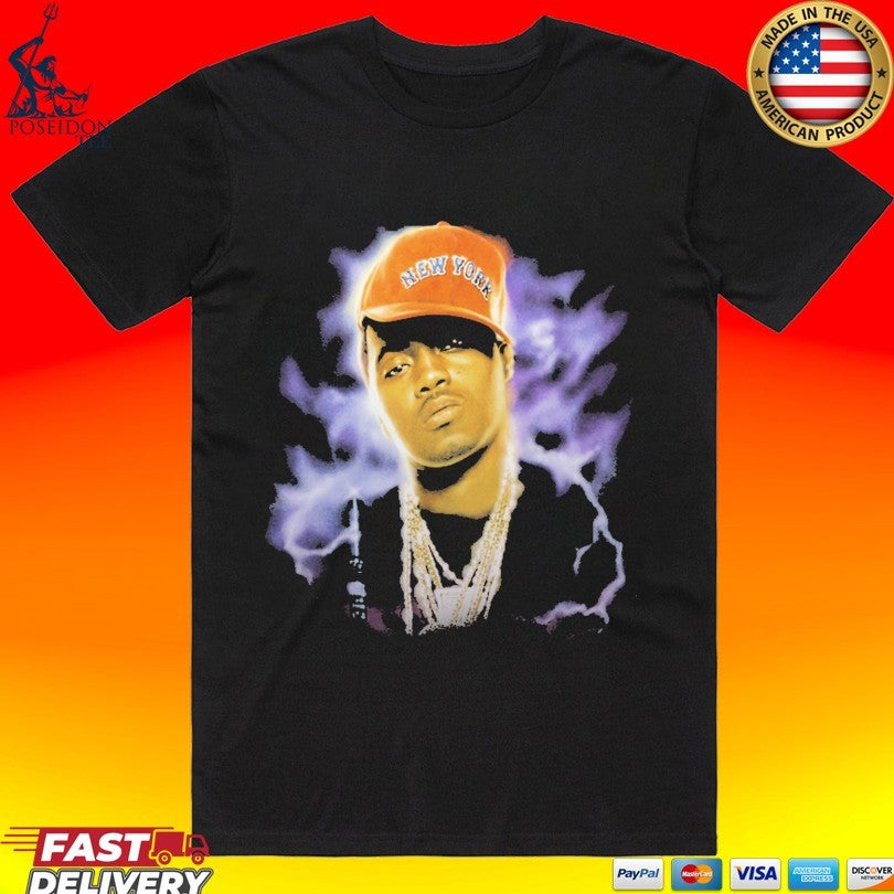 Nasir Jones Nas New York Photo - Adult & Kids T-Shirts, Sweatshirts & Hoodies apparel design preview 1