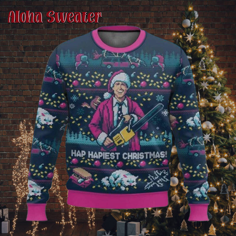 National Lampoon Christmas Vacation Old Fashioned Griswold Ugly Christmas Sweater - Holiday Gift product image 2