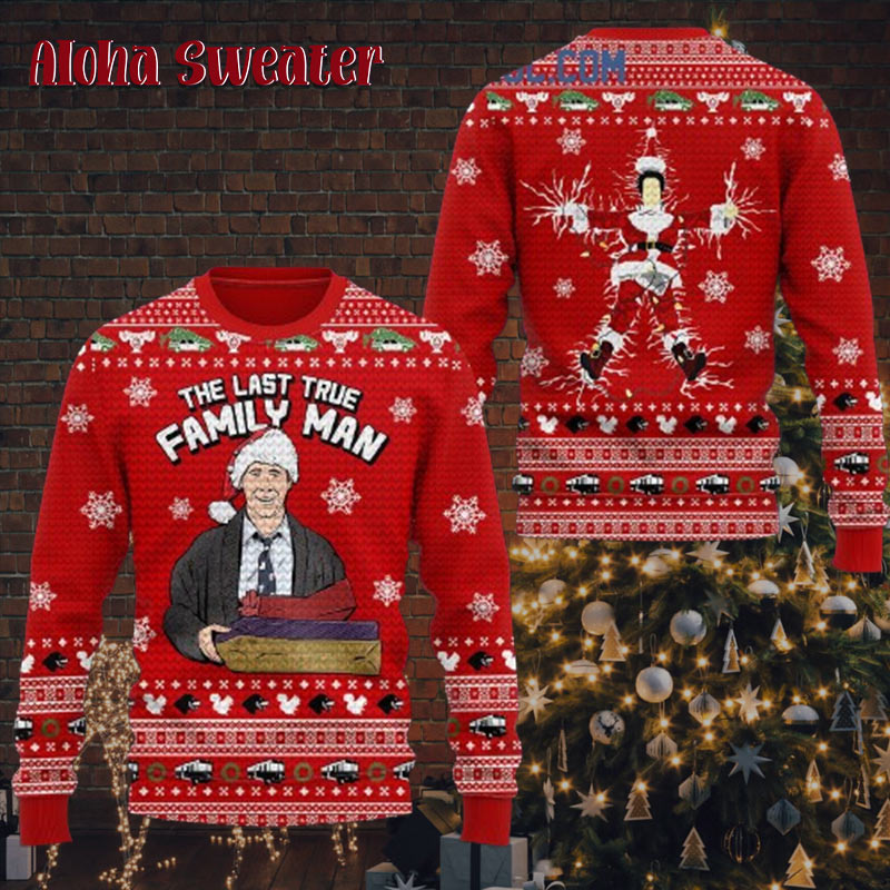 National Lampoon Christmas Vacation Old Fashioned Griswold Ugly Christmas Sweater - Holiday Gift product image 5