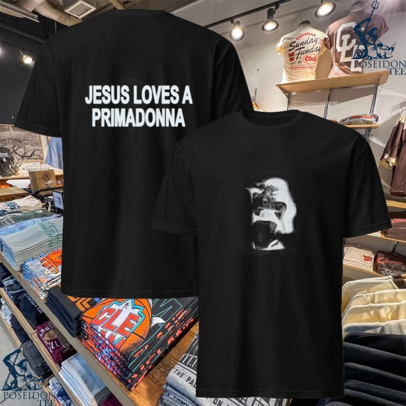 Nessa Barrett Jesus Loves A Primadonna - Adult & Kids T-Shirts, Sweatshirts & Hoodies apparel design preview 1