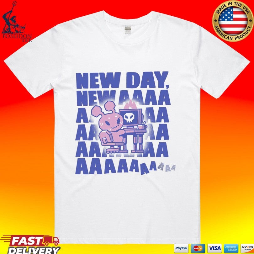 New Day Terry Mack - Adult & Kids T-Shirts, Sweatshirts & Hoodies apparel design preview 1
