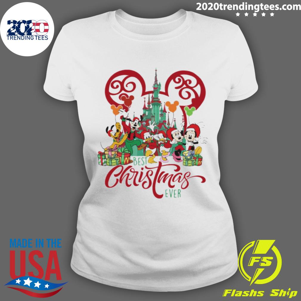 Nice Christmas Ever Pluto Donald Mickey Assemble Christmas Sweater - Holiday Gift product image 3