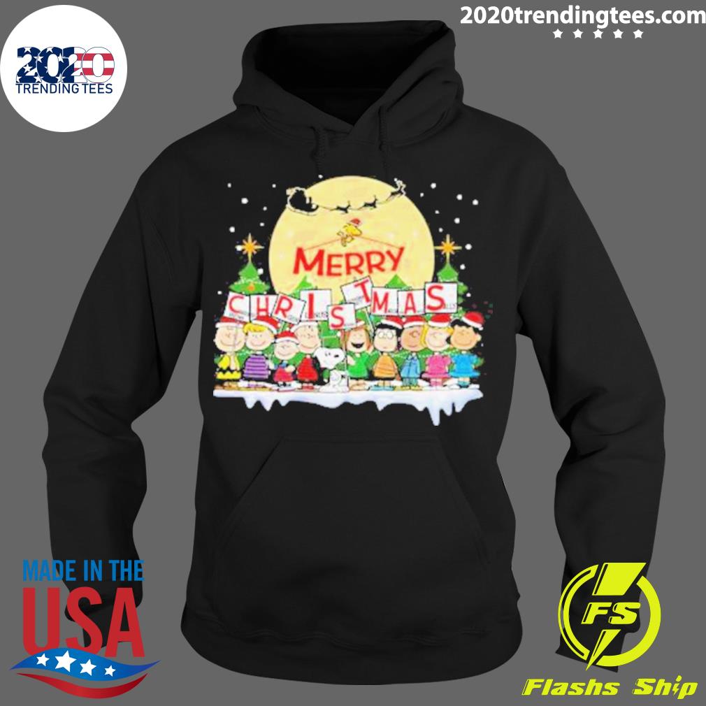 Nice merry Christmas The Peanuts Characters Christmas Sweater - Holiday Gift product image 2