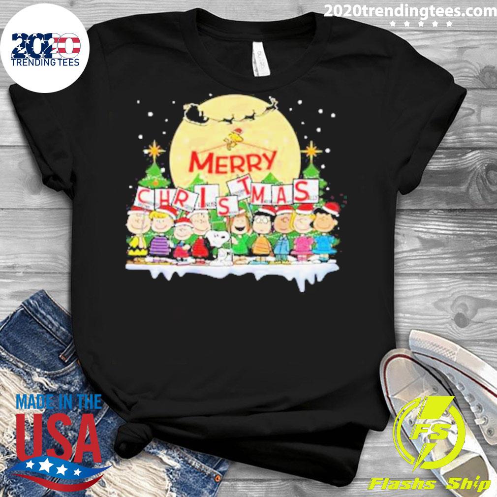 Nice merry Christmas The Peanuts Characters Christmas Sweater - Holiday Gift product image 3