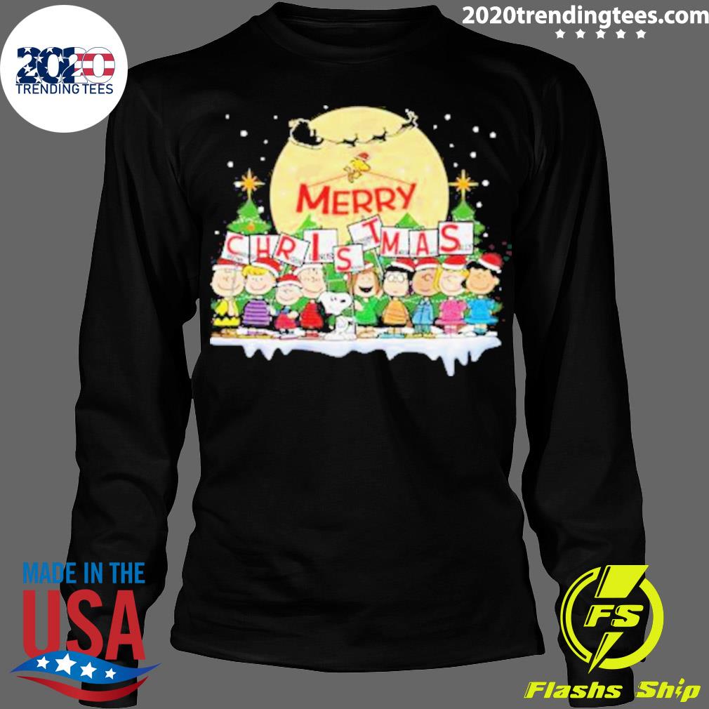 Nice merry Christmas The Peanuts Characters Christmas Sweater - Holiday Gift product image 4