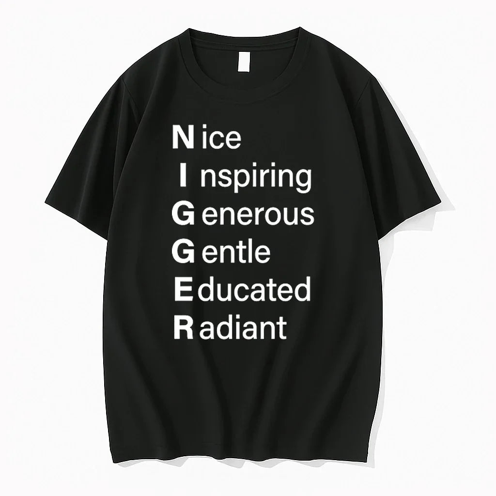 Niggger Nice Inspiring Generous Gentle Educated - Adult & Kids T-Shirts, Sweatshirts & Hoodies apparel design preview 1