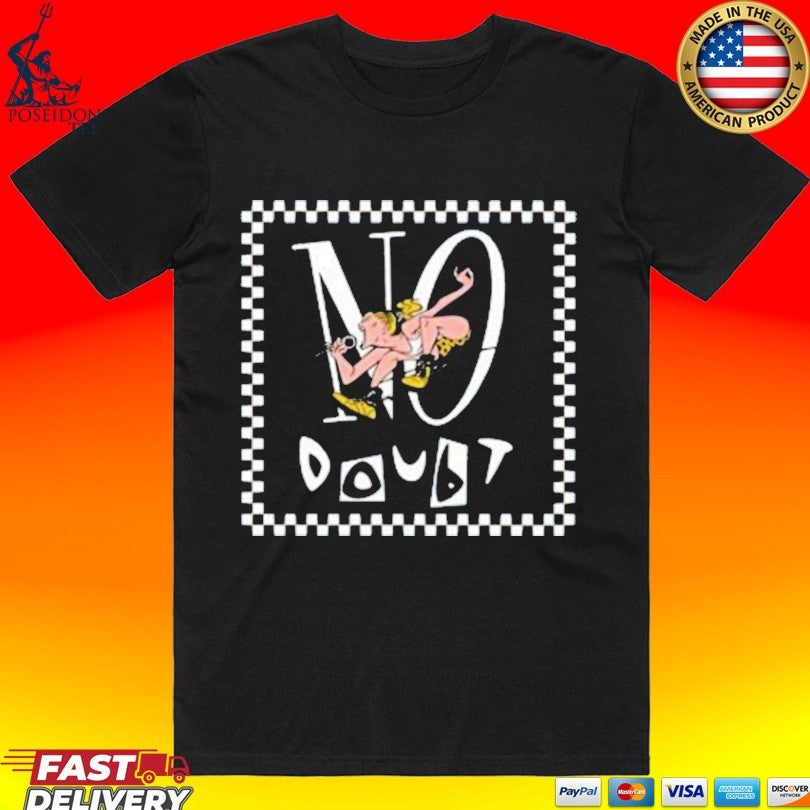 No Doubt Checkered Logo - Adult & Kids T-Shirts, Sweatshirts & Hoodies apparel design preview 1
