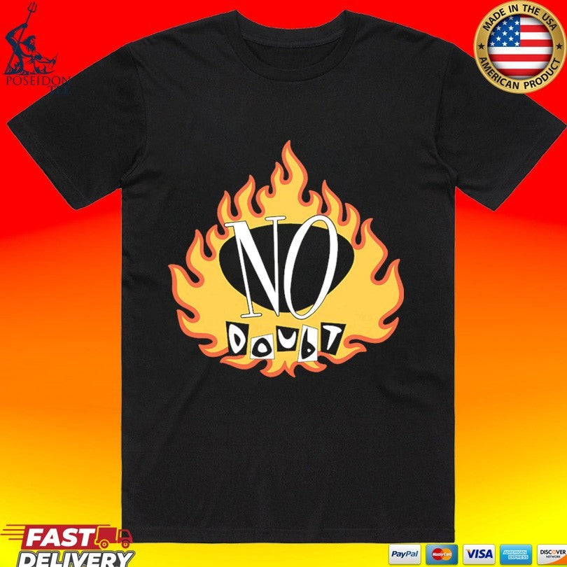 No Doubt Flame - Adult & Kids T-Shirts, Sweatshirts & Hoodies apparel design preview 1