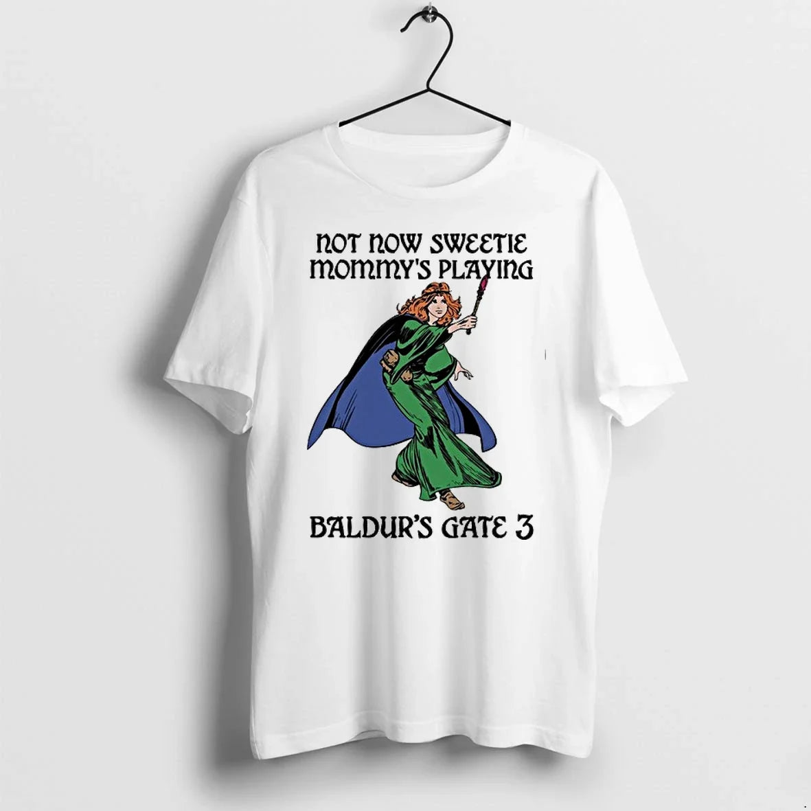 Not Now Sweetie Mommys Playing Game 3 0 Sweater - Adult & Kids T-Shirts, Sweatshirts & Hoodies apparel design preview 1