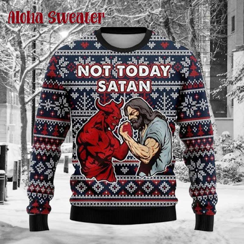 Noel Birthday Boy Jesus Ugly Christmas Sweater - Holiday Gift product image 2