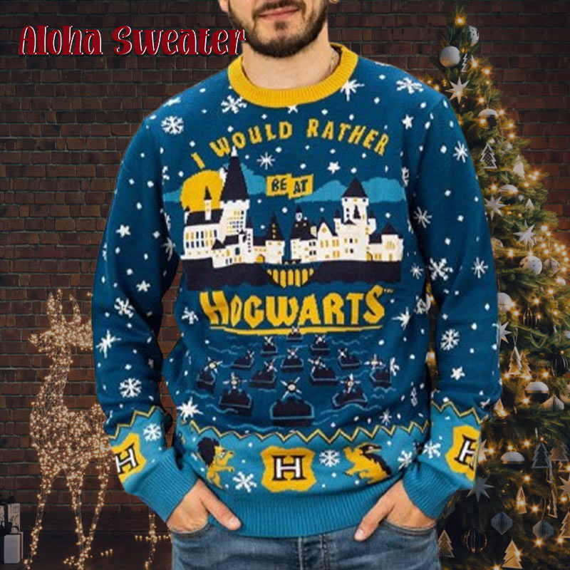 Hermione Granger Gryffindor Hary Potter Ugly Christmas Sweater - Holiday Gift product image 4