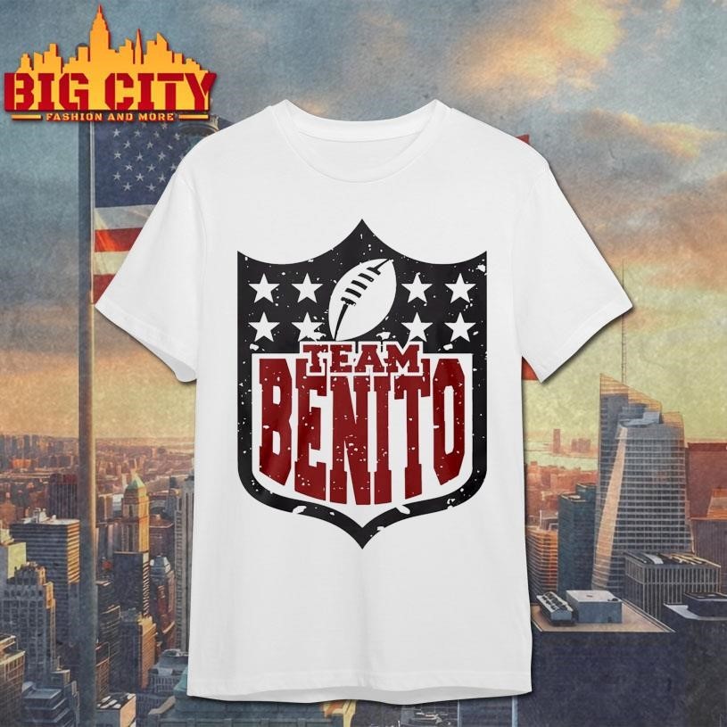 Official team benito - Adult & Kids T-Shirts, Sweatshirts & Hoodies apparel design preview 1