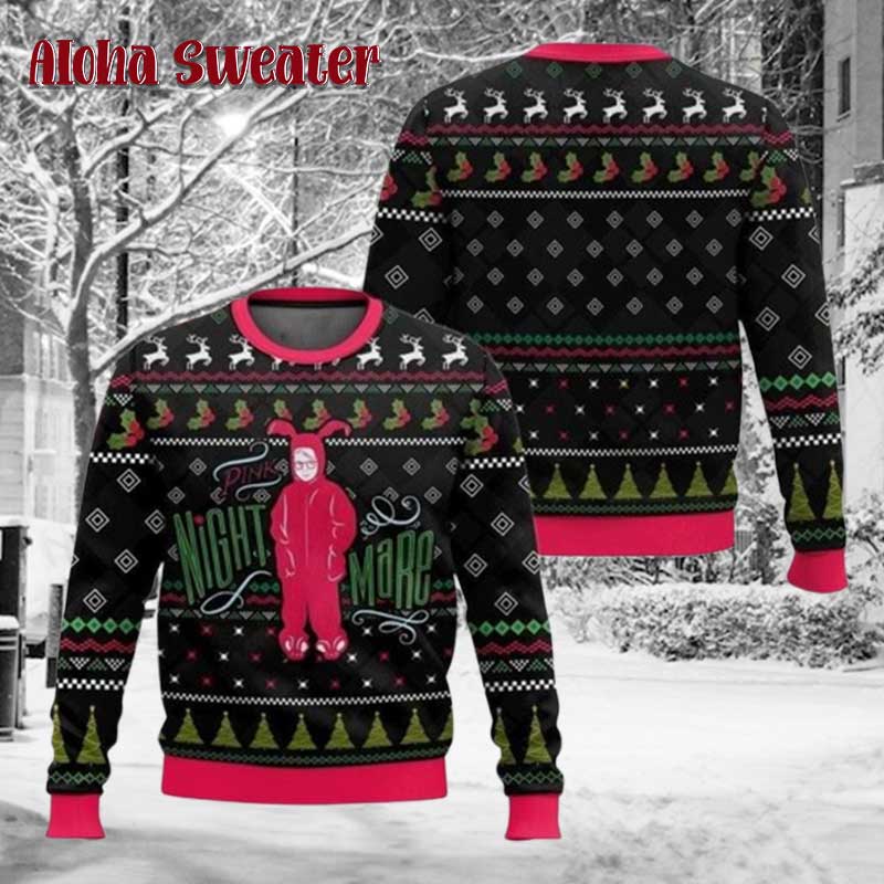 Oh Fuuudge I Shot My Eye Out A Christmas Story Ugly Christmas Sweater - Holiday Gift product image 3