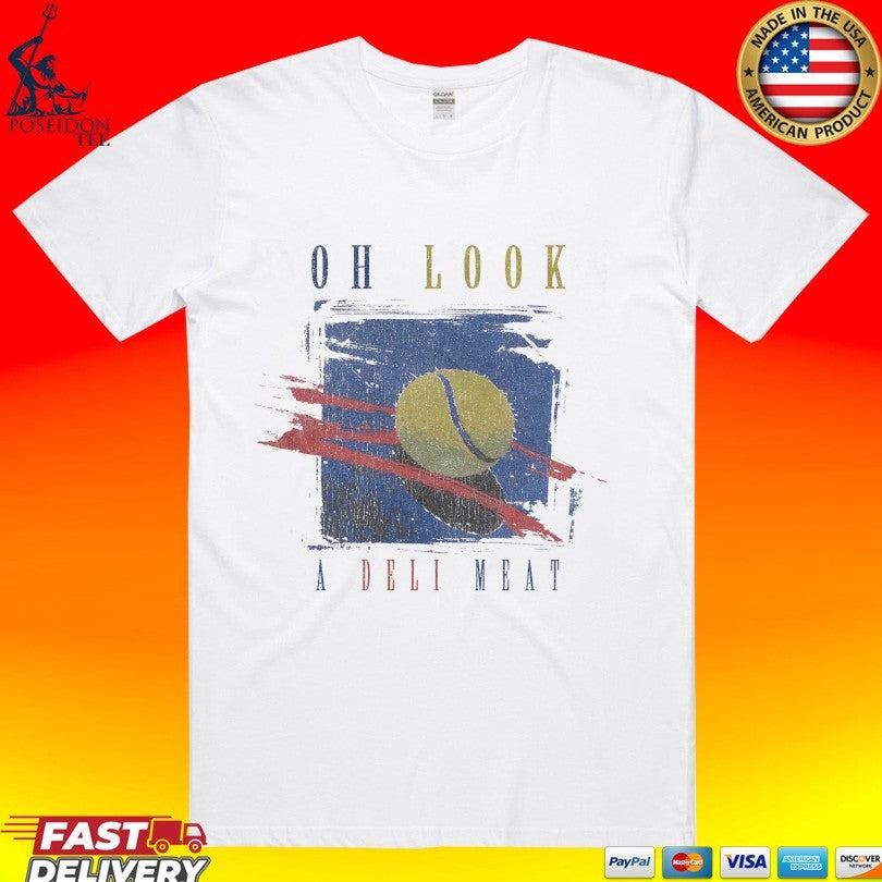 Oh Look! A Deli Meat Tennis - Adult & Kids T-Shirts, Sweatshirts & Hoodies apparel design preview 1