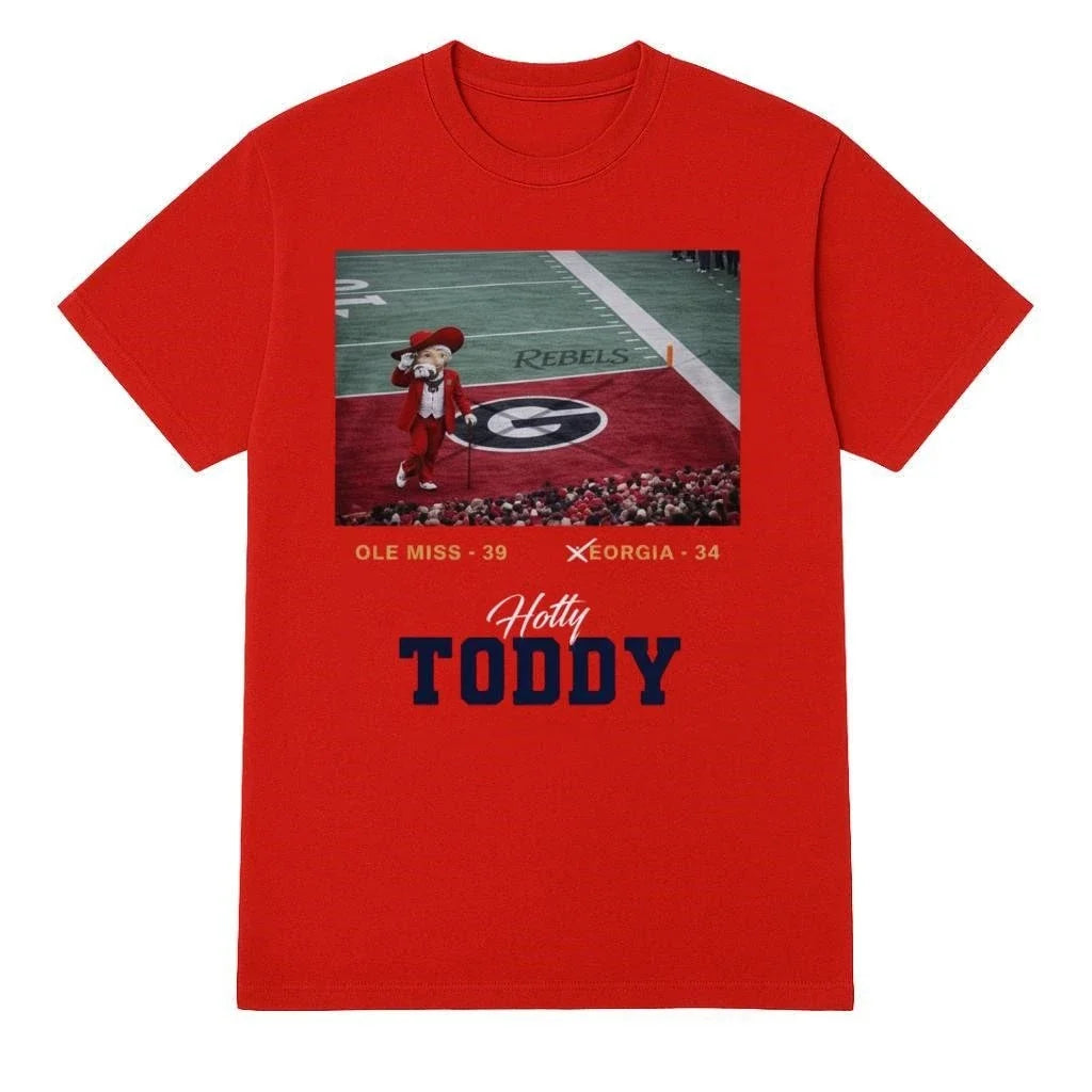 Ole Miss Defeats Georgia 39-34 To Win The Sugar Bowl - Adult & Kids T-Shirts, Sweatshirts & Hoodies apparel design preview 1