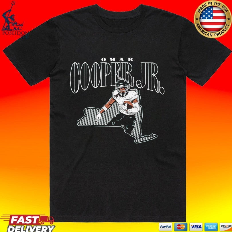 Omar Cooper Jr State Star Remix - Adult & Kids T-Shirts, Sweatshirts & Hoodies apparel design preview 1