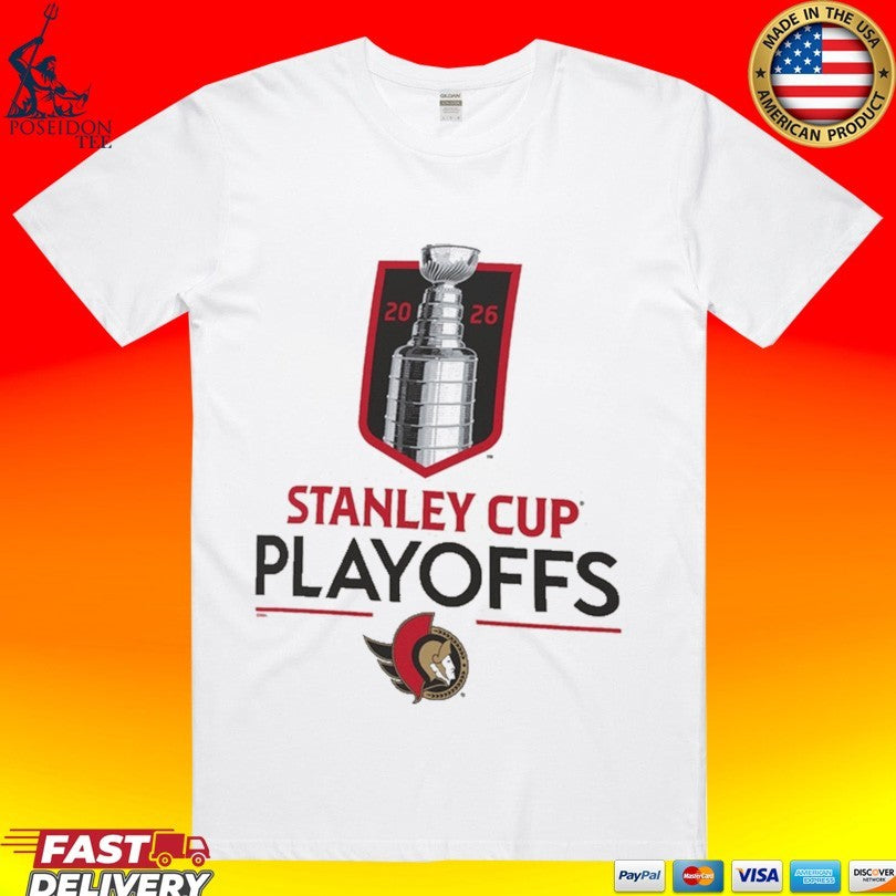 Ottawa Senators 2026 Stanley Cup Playoffs Event - Adult & Kids T-Shirts, Sweatshirts & Hoodies apparel design preview 1