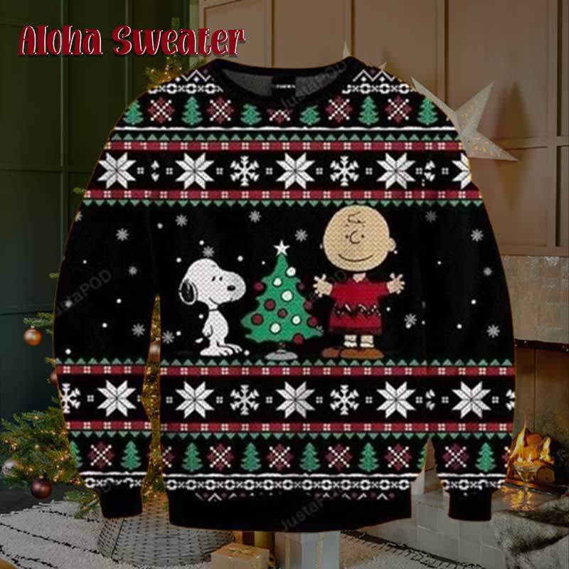 Christmas The Peanuts Snoopy Ugly Christmas Sweater - Holiday Gift product image 5