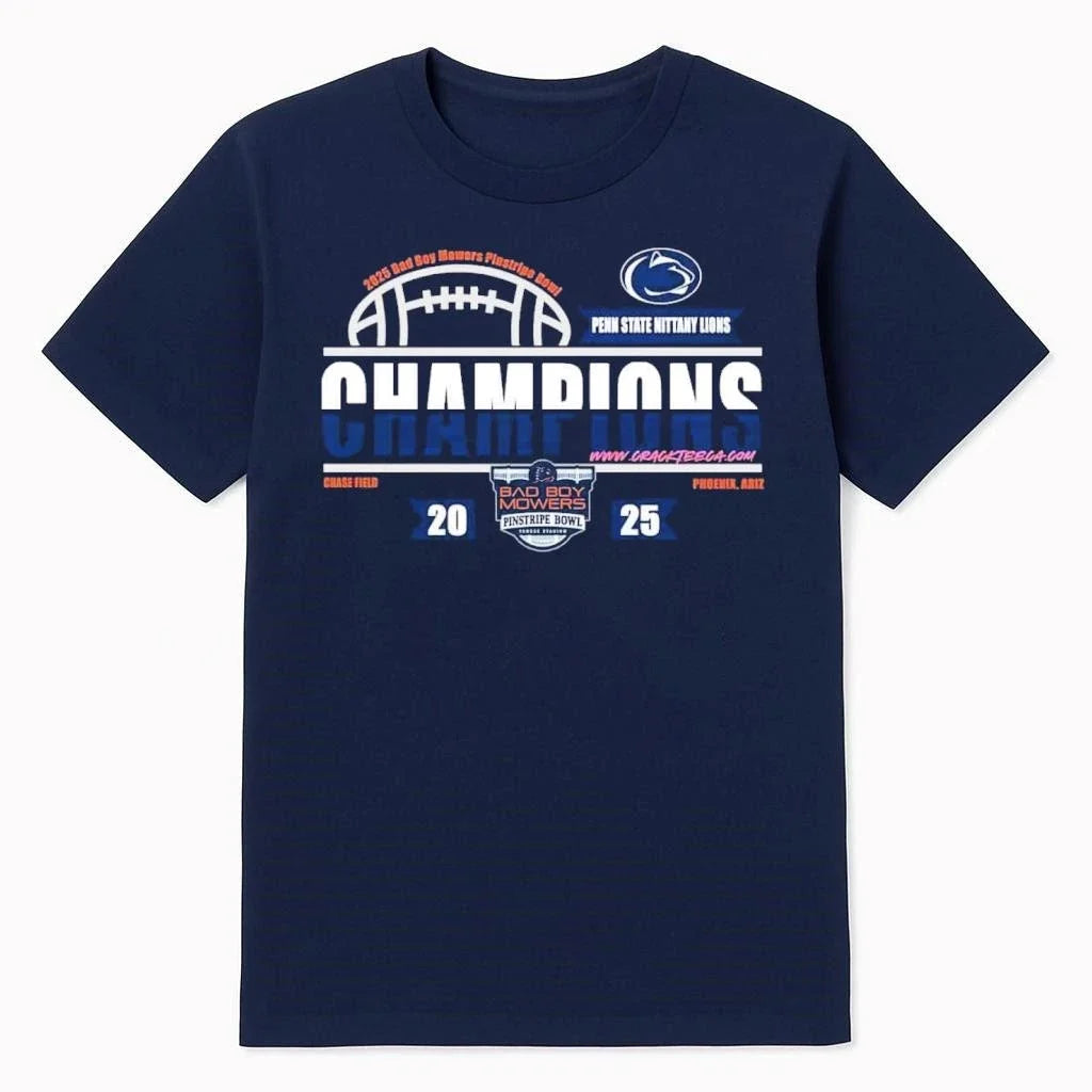 Penn State Nittany Lions 2025 Bad Boy Mowers - Adult & Kids T-Shirts, Sweatshirts & Hoodies apparel design preview 1