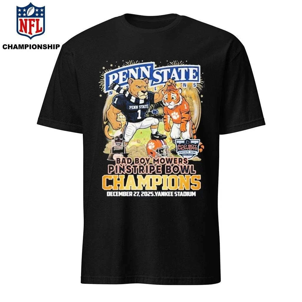Penn State Nittany Lions 2025 Dad Boy Mowers - Adult & Kids T-Shirts, Sweatshirts & Hoodies apparel design preview 1