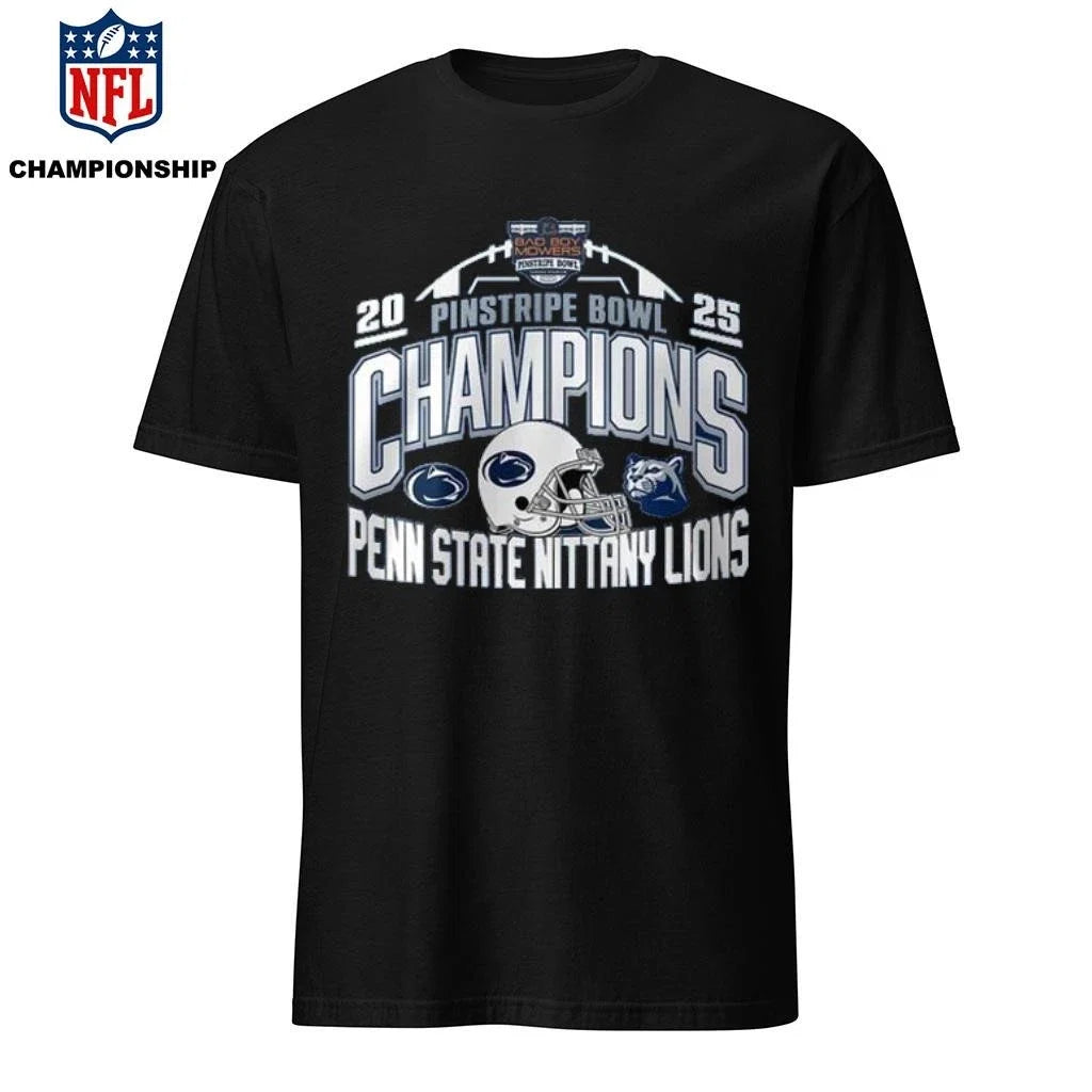 Penn State Nittany Lions 2025 Pinstripe Bowl - Adult & Kids T-Shirts, Sweatshirts & Hoodies apparel design preview 1