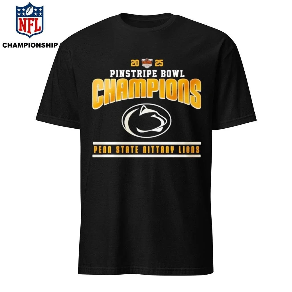 Penn State Nittany Lions Pinstripe Bowl Champions - Adult & Kids T-Shirts, Sweatshirts & Hoodies apparel design preview 1