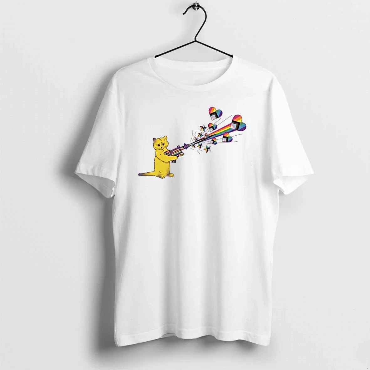 Pew Pride Star Heart 0 Sweater - Adult & Kids T-Shirts, Sweatshirts & Hoodies apparel design preview 1