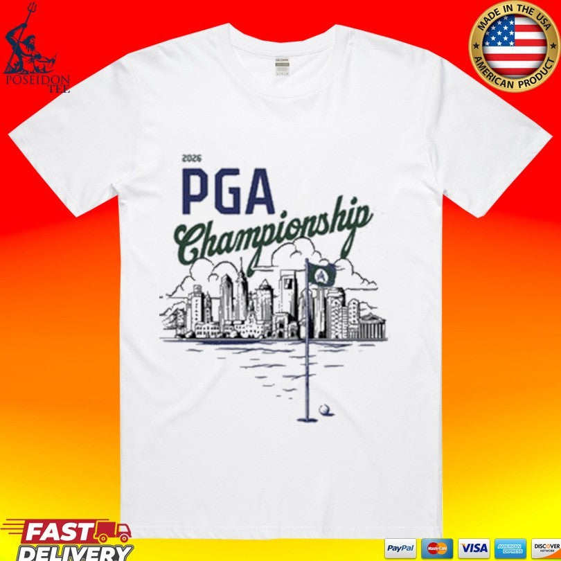 Pga Championship X Barstool Golf Philadelphia Skyline - Adult & Kids T-Shirts, Sweatshirts & Hoodies apparel design preview 1