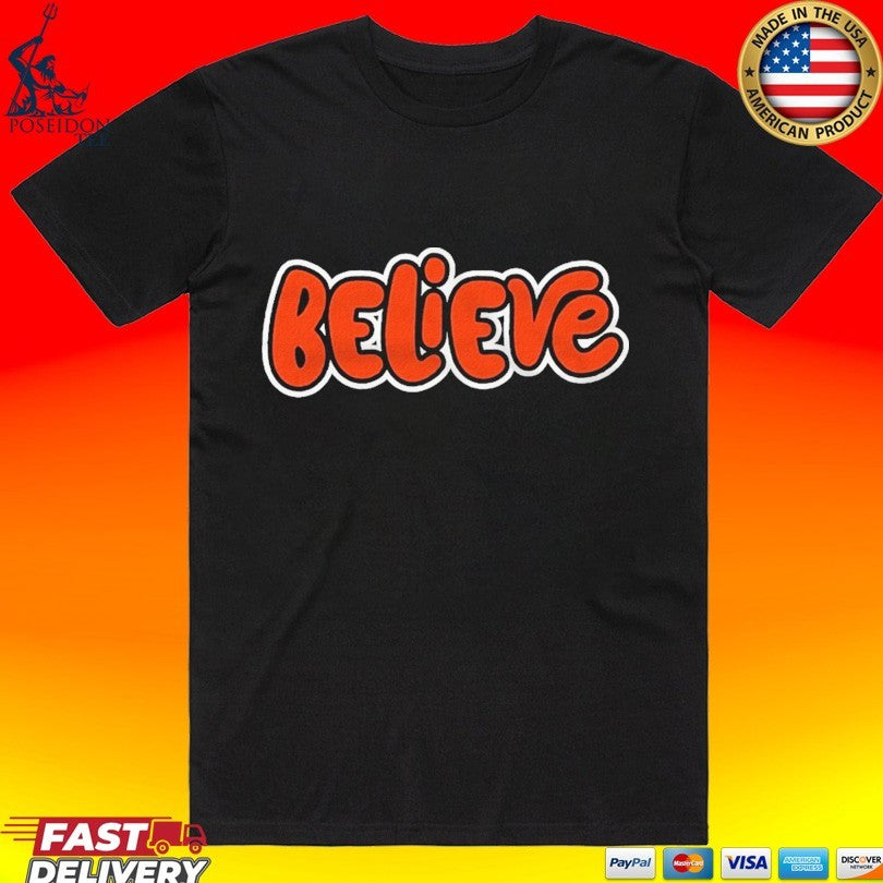 Philadelphia Flyers Believe - Adult & Kids T-Shirts, Sweatshirts & Hoodies apparel design preview 1