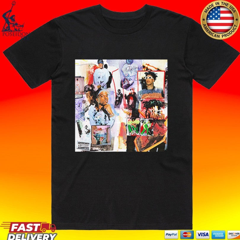 Pi'erre Bourne YO!88 Collage - Adult & Kids T-Shirts, Sweatshirts & Hoodies apparel design preview 1