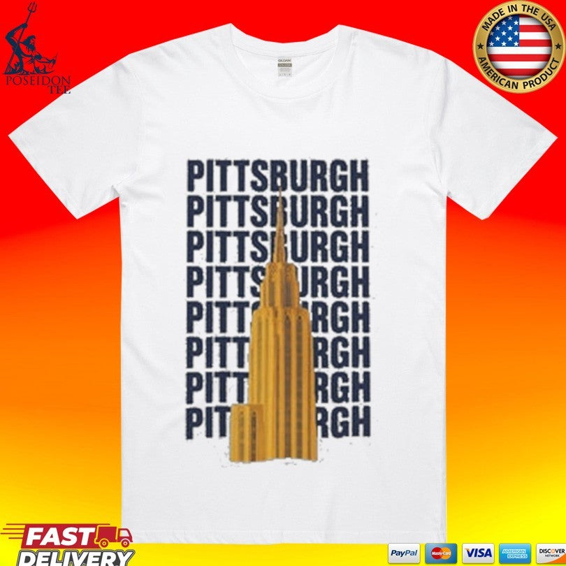 Pittsburgh Art Deco - Adult & Kids T-Shirts, Sweatshirts & Hoodies apparel design preview 1