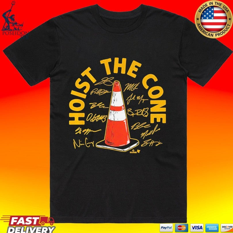 Pittsburgh Baseball Hoist The Cone Signatures - Adult & Kids T-Shirts, Sweatshirts & Hoodies apparel design preview 1