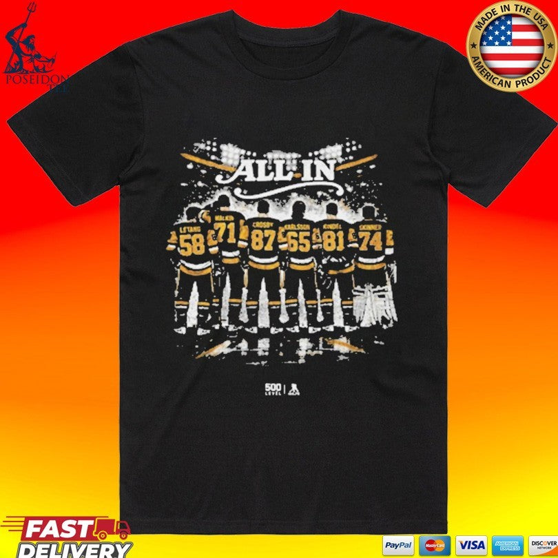 Pittsburgh Hockey 2026 Playoffs All In - Adult & Kids T-Shirts, Sweatshirts & Hoodies apparel design preview 1