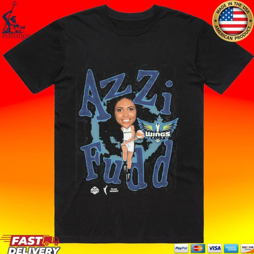 Playa Society Wnba Azzi Fudd Draft - Adult & Kids T-Shirts, Sweatshirts & Hoodies apparel design preview 1