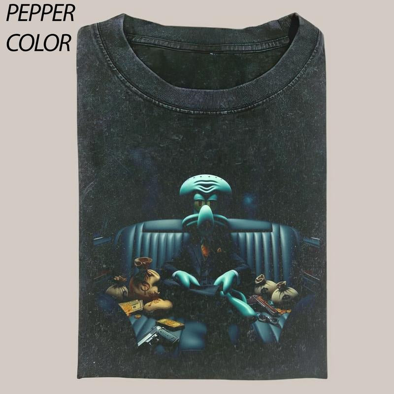 PongeBob SquarePants Rodger Bumpass If Squidward Was - Adult & Kids T-Shirts, Sweatshirts & Hoodies apparel design preview 1