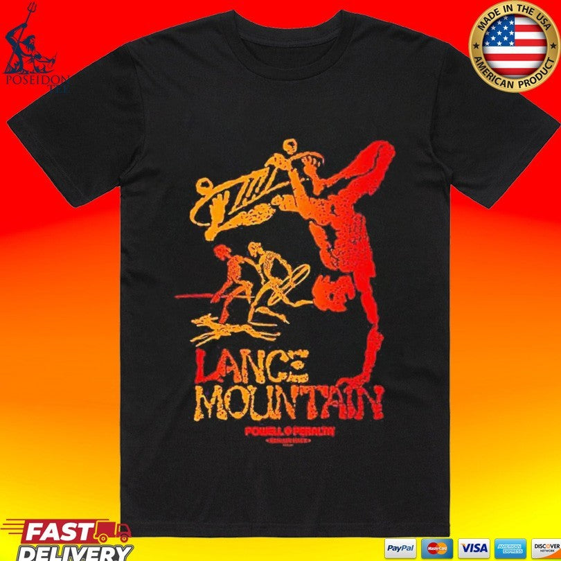 Powell Peralta Lance Mountain Bones Brigade - Adult & Kids T-Shirts, Sweatshirts & Hoodies apparel design preview 1