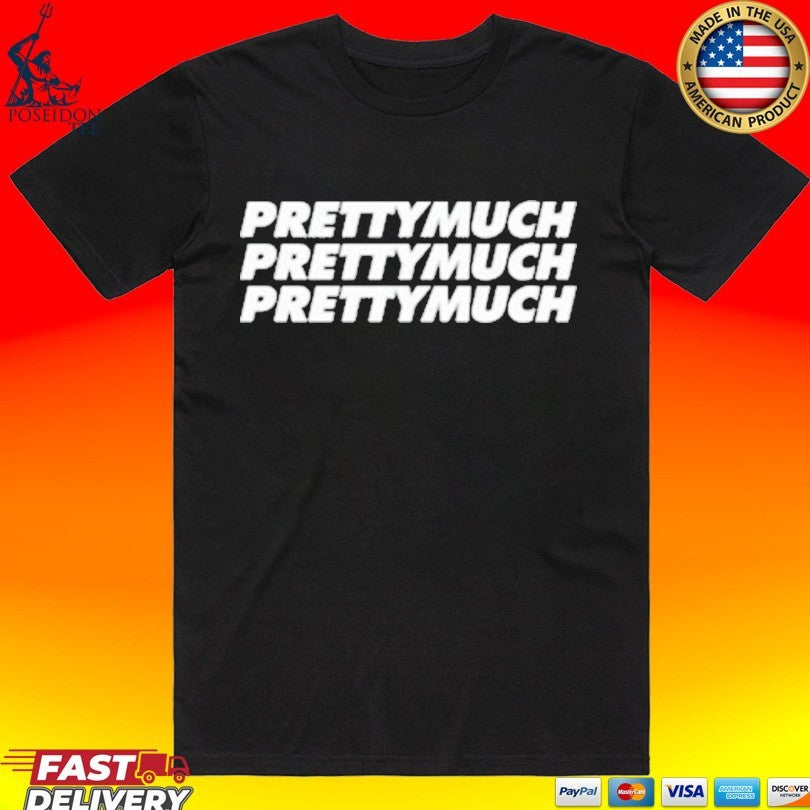 Prettymuch Stacked Logo - Adult & Kids T-Shirts, Sweatshirts & Hoodies apparel design preview 1