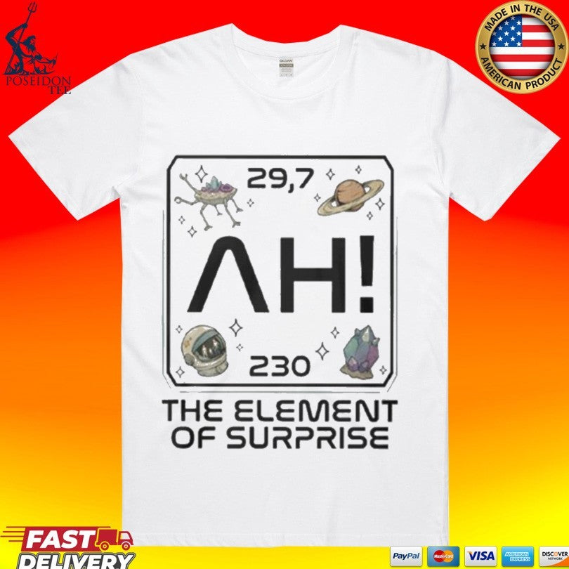 Project Hail Mary Ah Element Of Surprise Sci-fi Space - Adult & Kids T-Shirts, Sweatshirts & Hoodies apparel design preview 1
