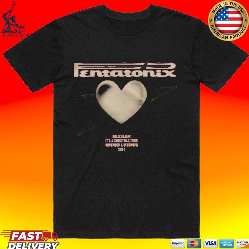 Ptxofficial Ptx Logo Heart Brick - Adult & Kids T-Shirts, Sweatshirts & Hoodies apparel design preview 1