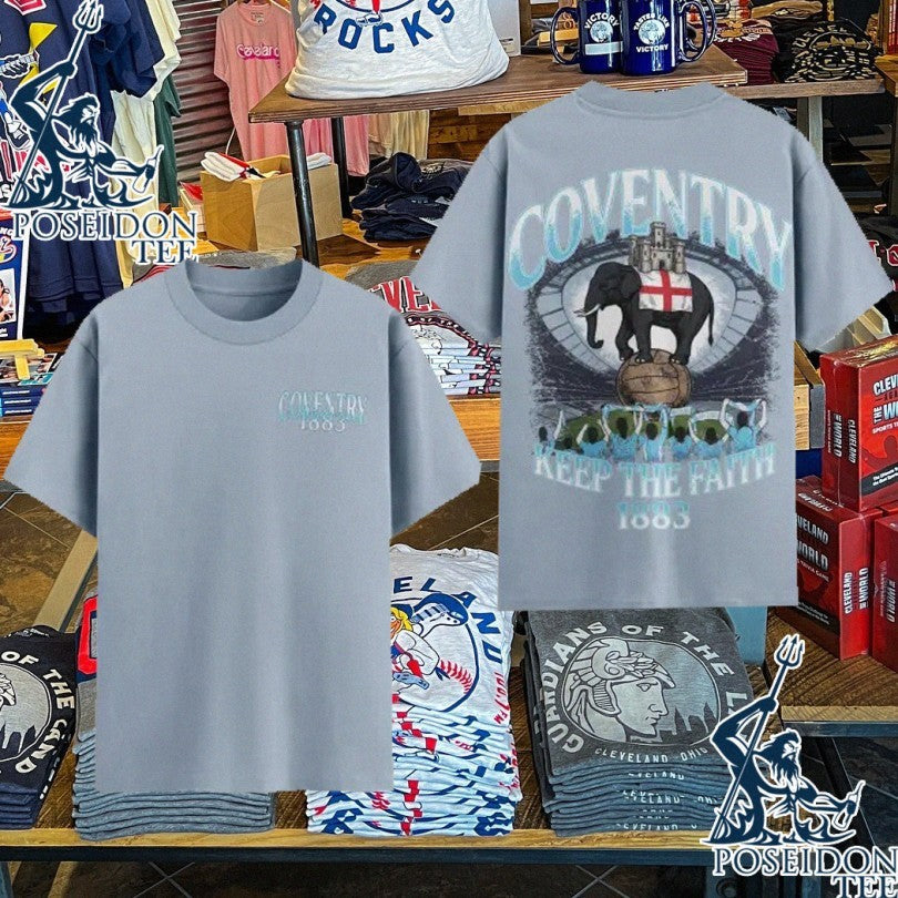 Purple Print House Coventry Keep The Faith 1883 - Adult & Kids T-Shirts, Sweatshirts & Hoodies apparel design preview 1