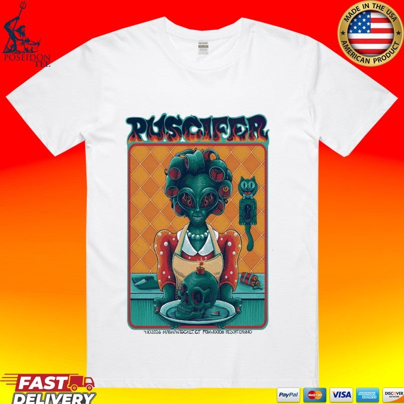 Puscifer Grand Theater At Foxwoods Resorts Casino In - Adult & Kids T-Shirts, Sweatshirts & Hoodies apparel design preview 1